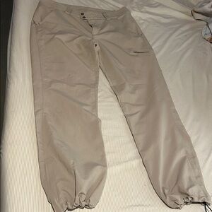 Women's Tan Joggers